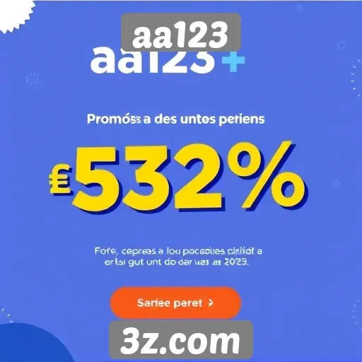 Promoções e descontos disponíveis em aa123